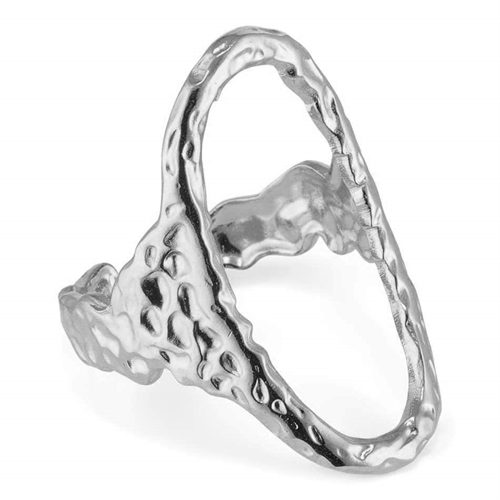 Lionetta Ring i ædelstål - Justerbar ring til salg!