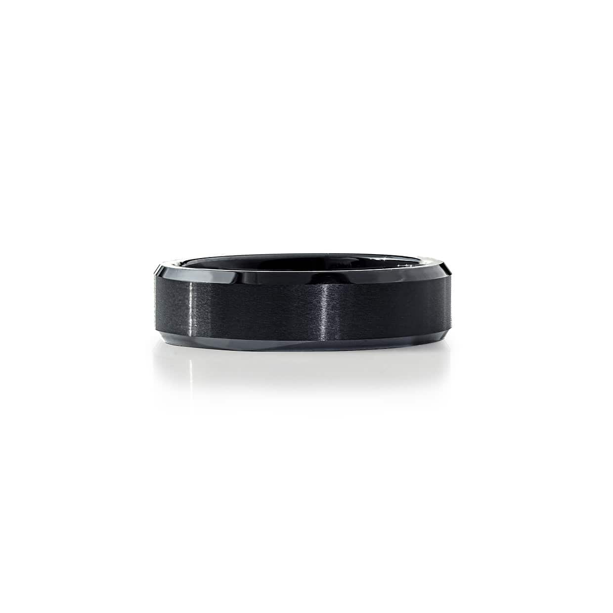 Sort Tungsten Ring - Gaver til Ham og Hende under 1200 Kr