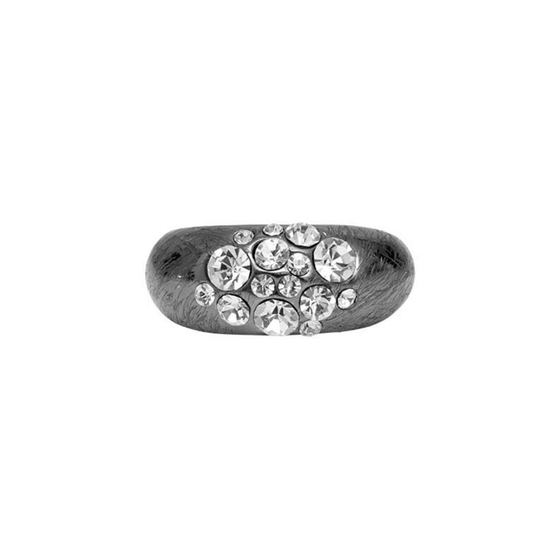 Slank Krystal Hæmatitel Ring - Hurtig Levering!