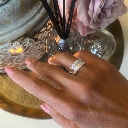 Aeolus Ring i Sølv - Justerbar Ring til Fantastisk Pris