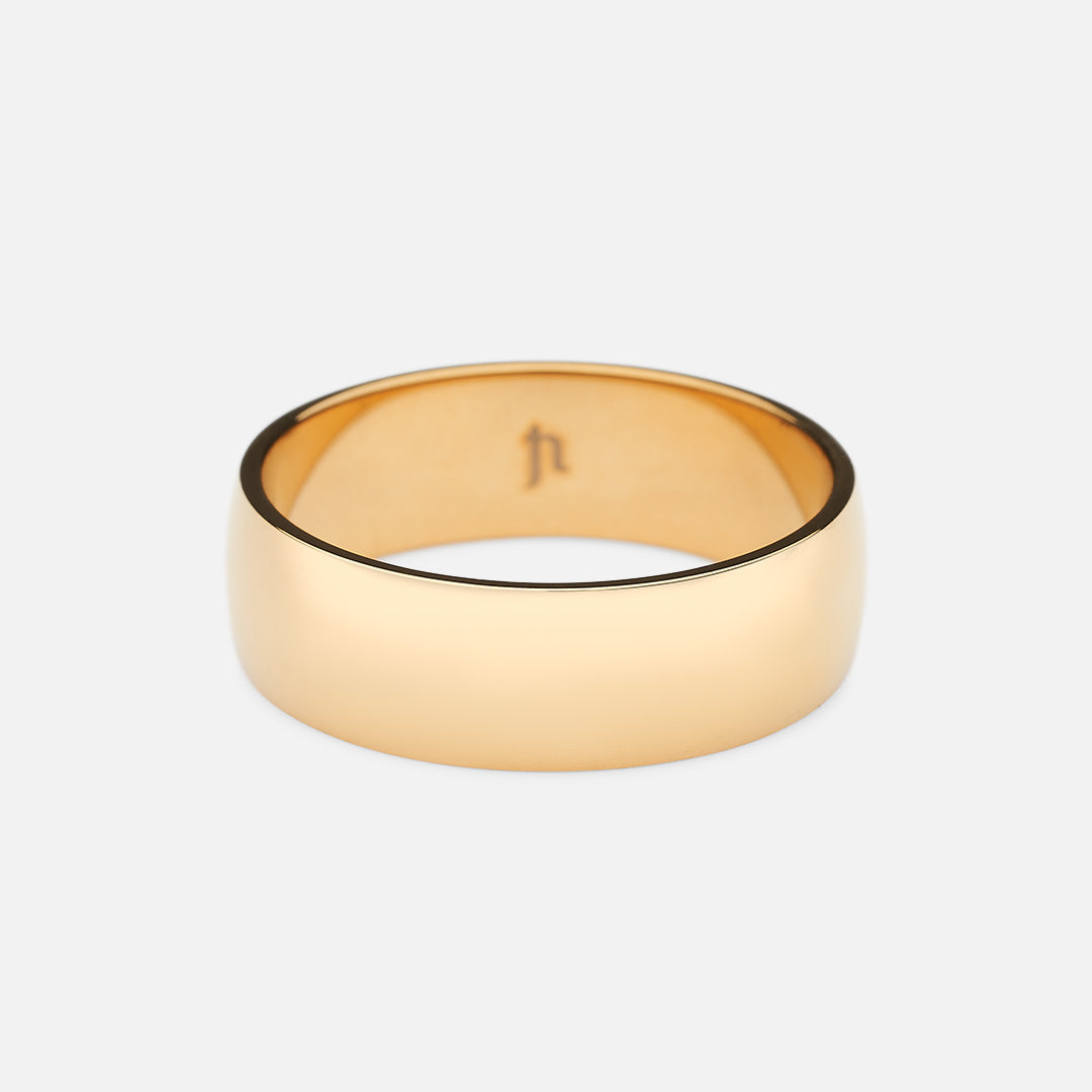 Sart Ring i 18k Guld, 6mm