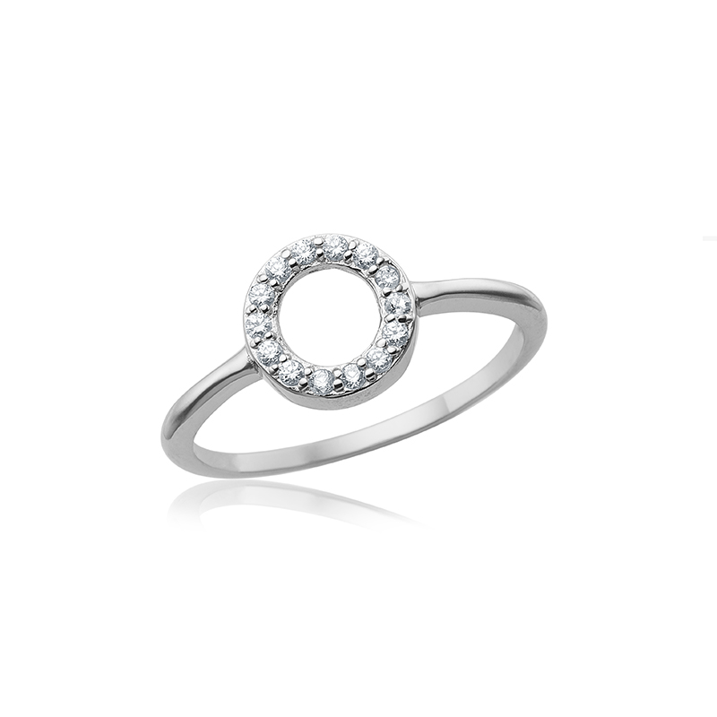 Sølvring med Zirkonia – Udsalg på Konfirmationsgaver