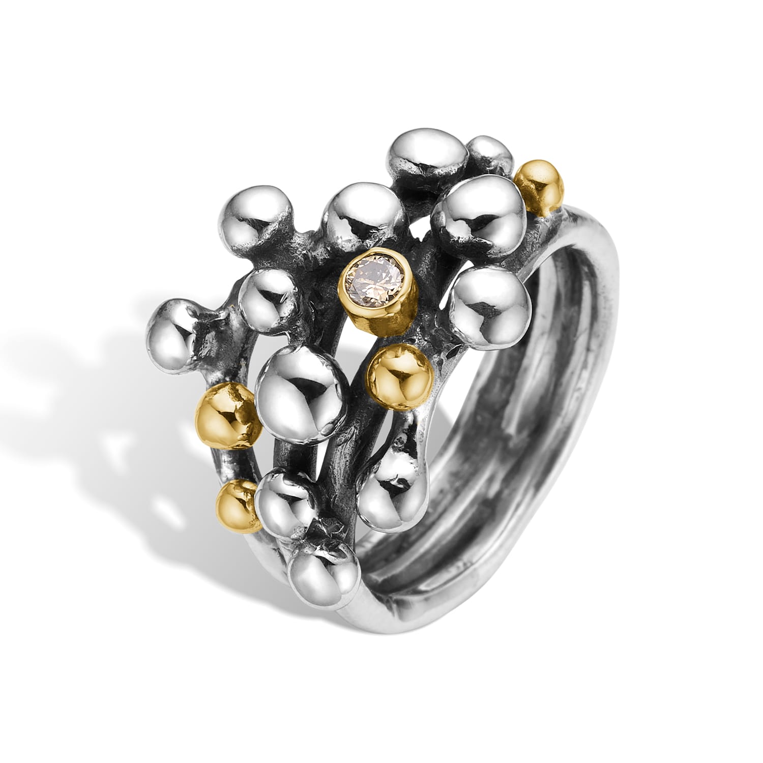 Rose Buds-3 Ring - 60 fra ByBirdie.dk på tilbud!