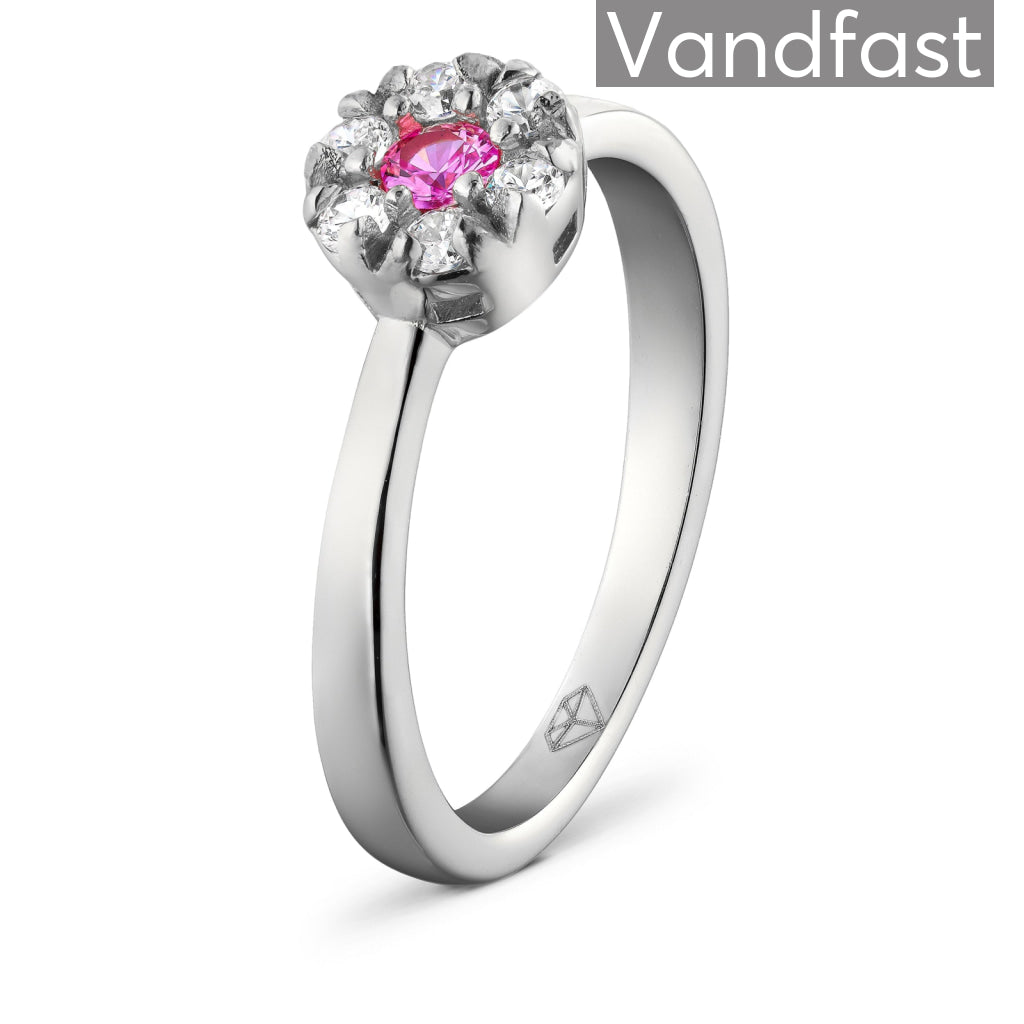 Annebrauner Blomster Rose Ring - Fantastisk Tilbud!