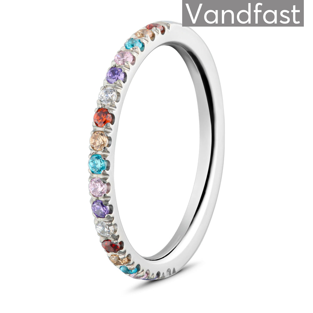 Annebrauner Multicolor Ring - Side Design til Tilbud