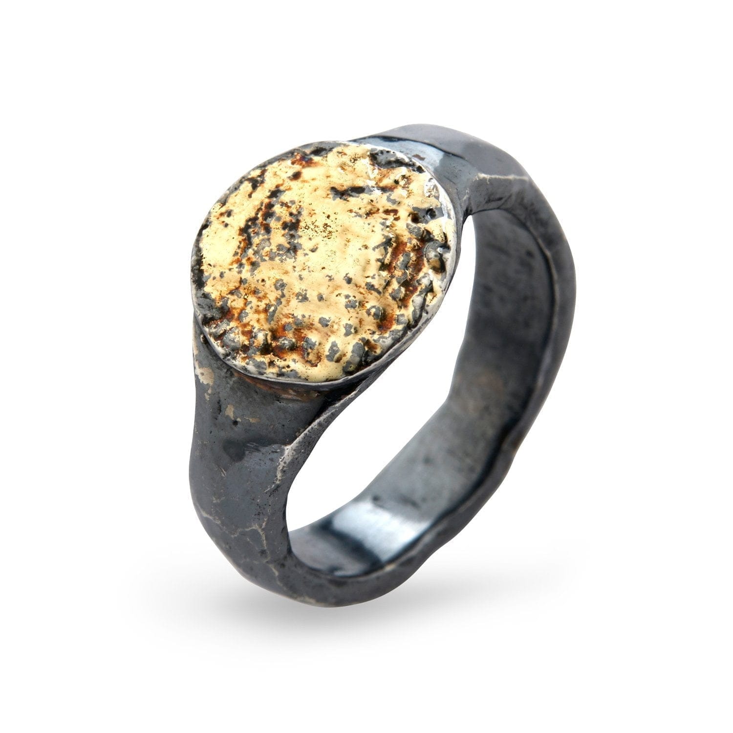 Ring Mani Coin - 58 Sølvring fra Bybirdie.dk