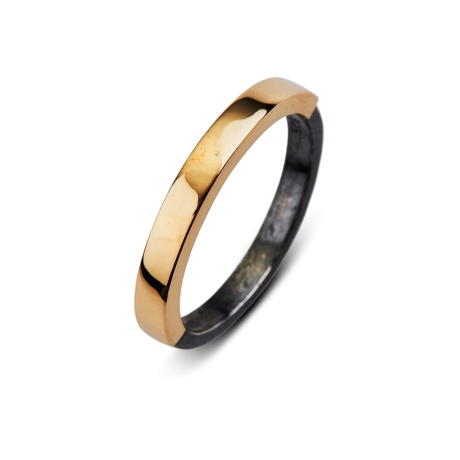 Ring Jackie Gold - Eksklusiv Sølvring fra Bybirdie.dk