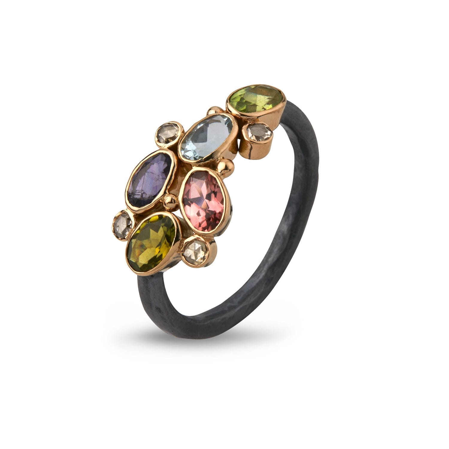 Ring Elisabeth Facetteret - Eksklusiv Diamantring