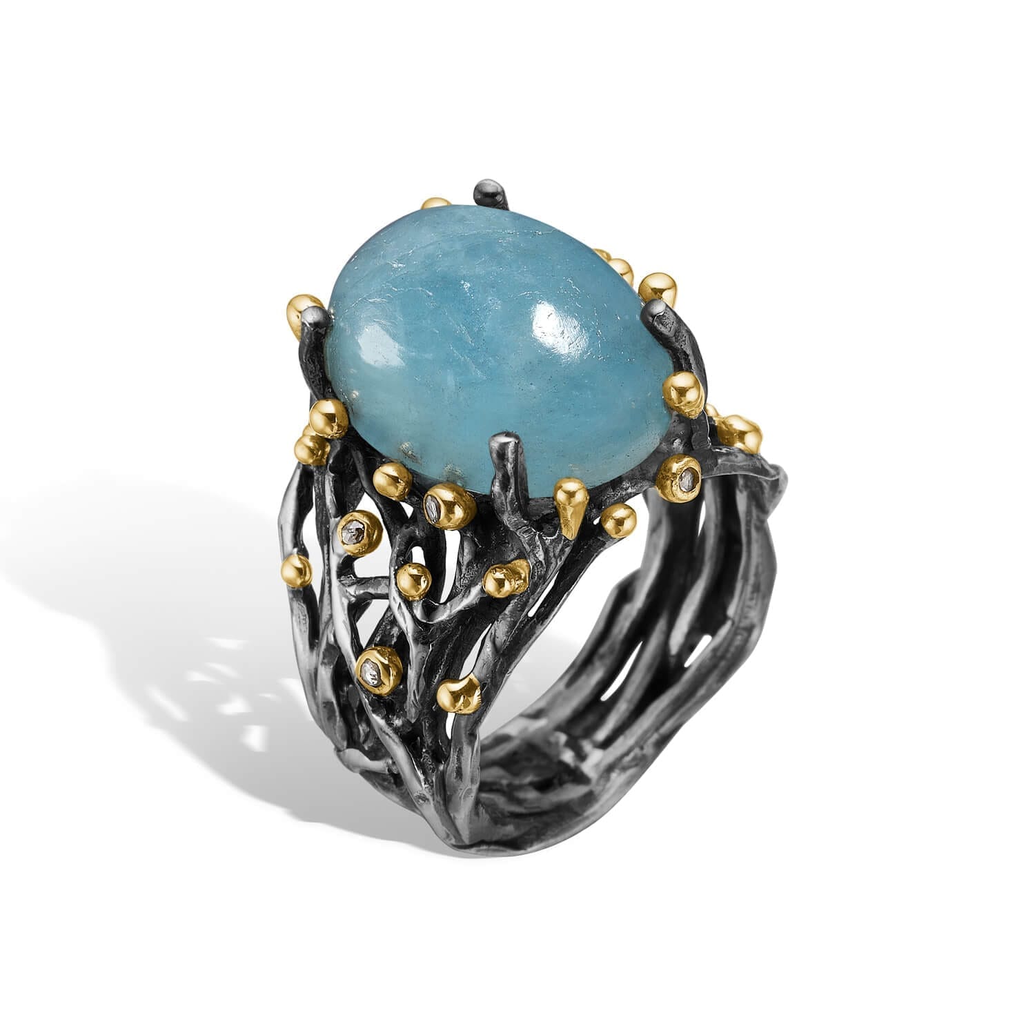 Ring Ponte Aqua - Diamantring fra Bybirdie.dk