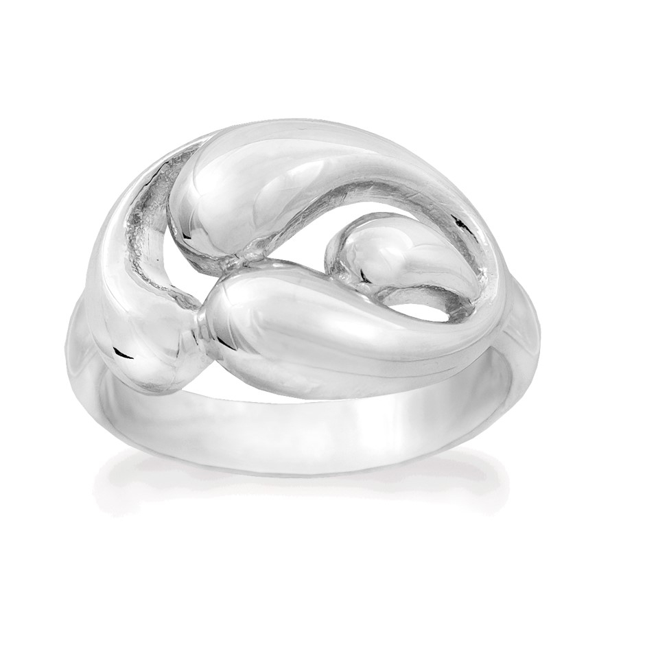 Rabinovich - Sølv Ring - Curvy Class - Størrelse 51