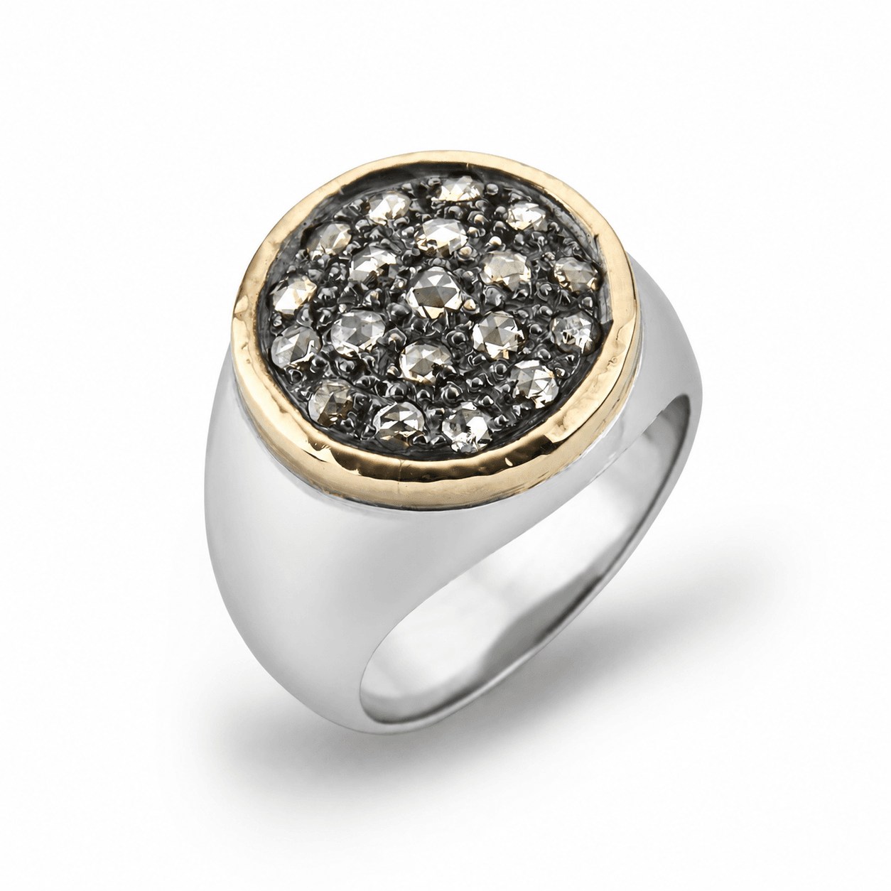 Topkapi Signet Polished Ring - 58