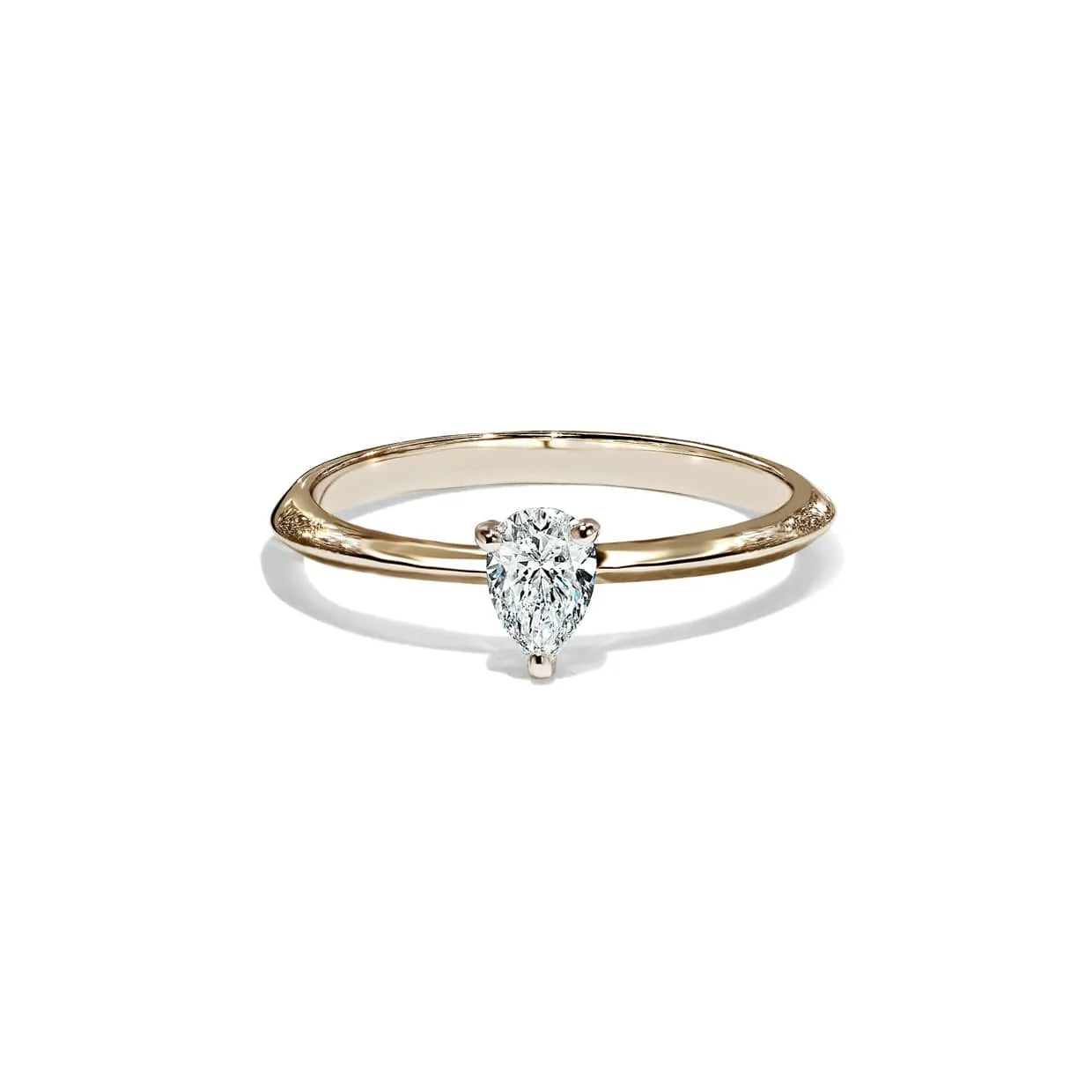 Oxford Pear Cut Solitaire Ring - 48