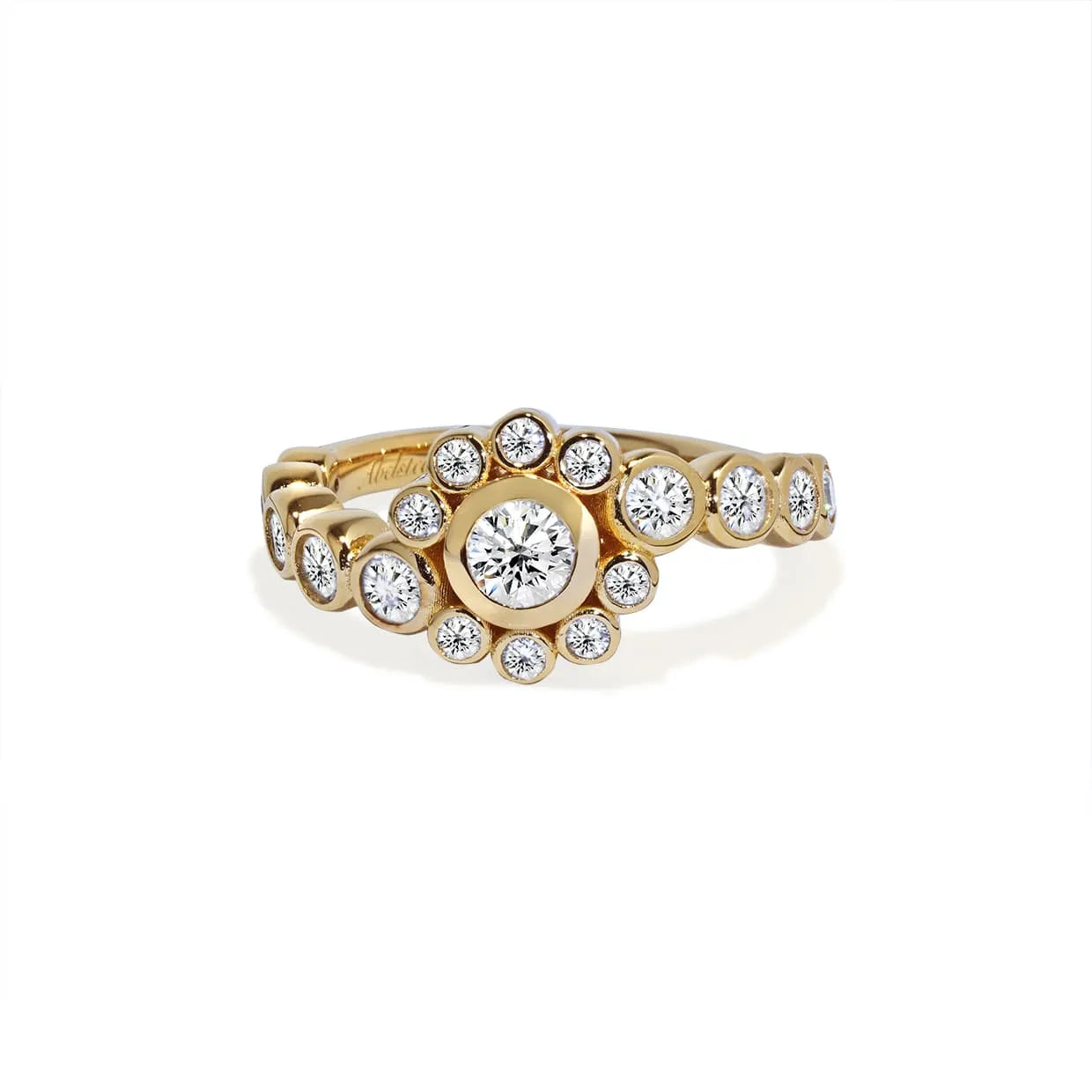 Oxford Guld Amore Ring - 48