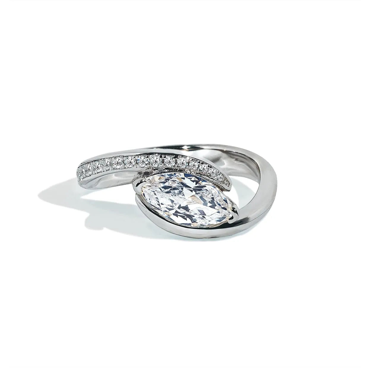 Oxford Sølv Small Scandi Ring - 48  Best Seller